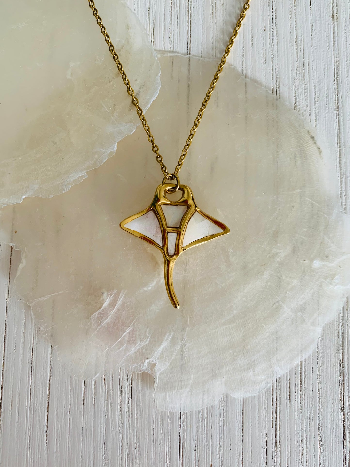 Collier Moana (Raie manta)