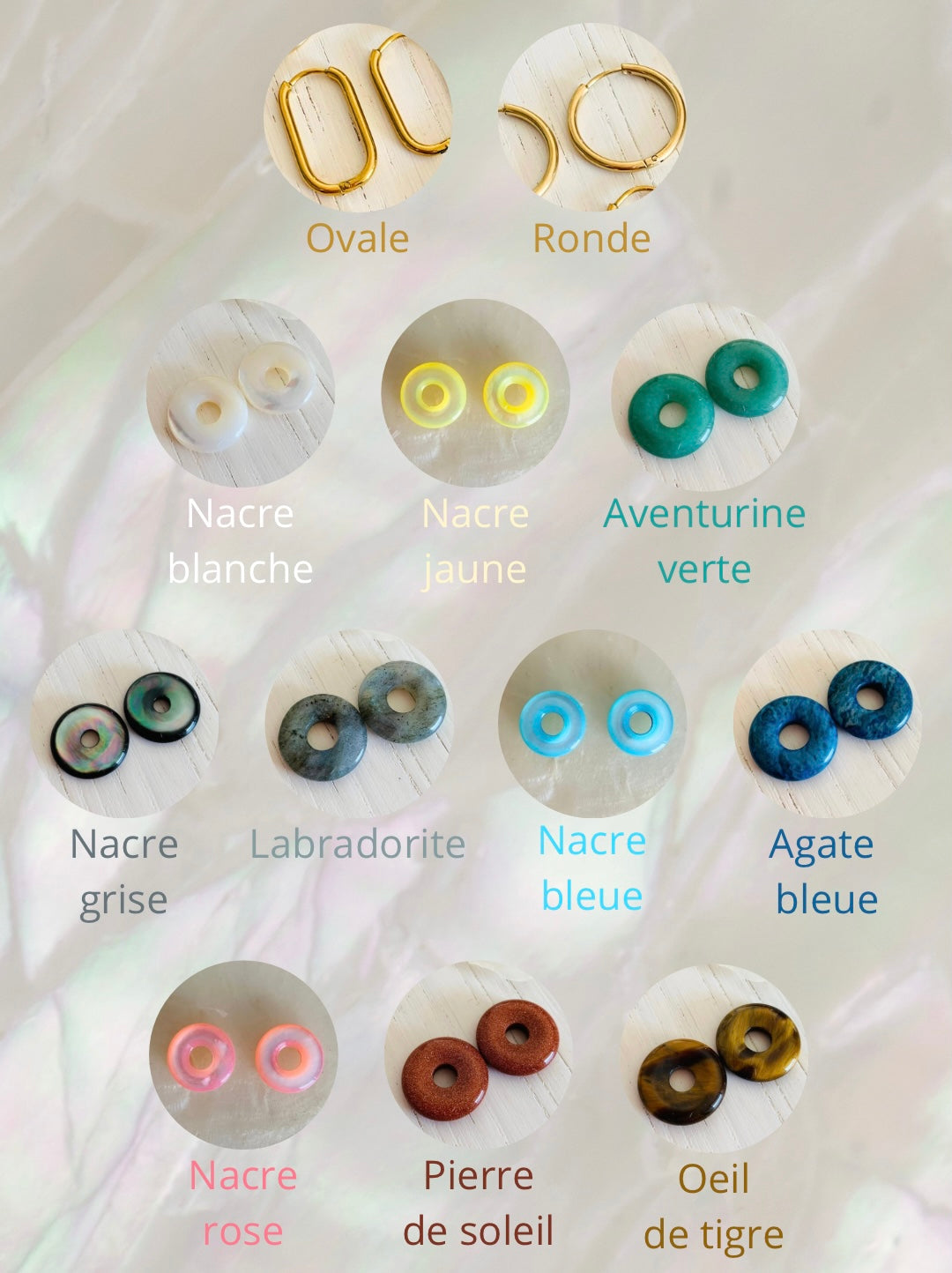 Boucles d’oreilles Rava