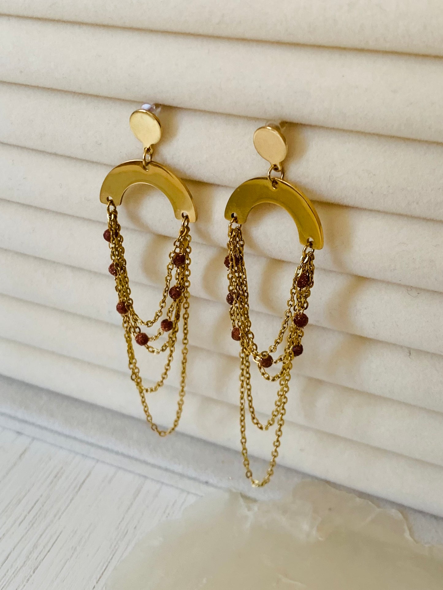 Boucles d’oreilles Atonia (sur mesure)