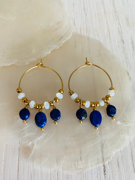 Boucles d’oreilles Héra